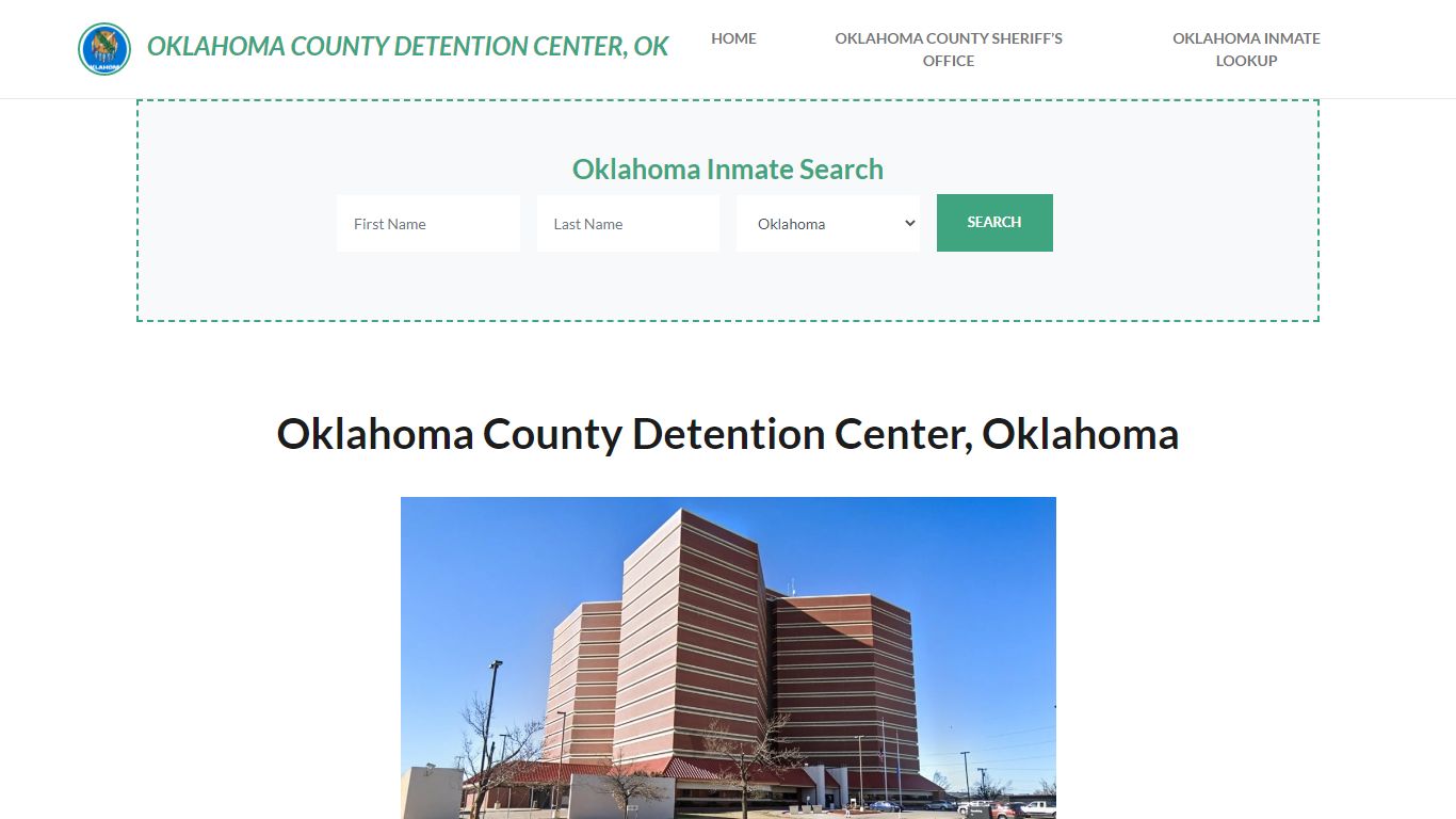 Oklahoma County Detention Center, OK Inmate Roster ...